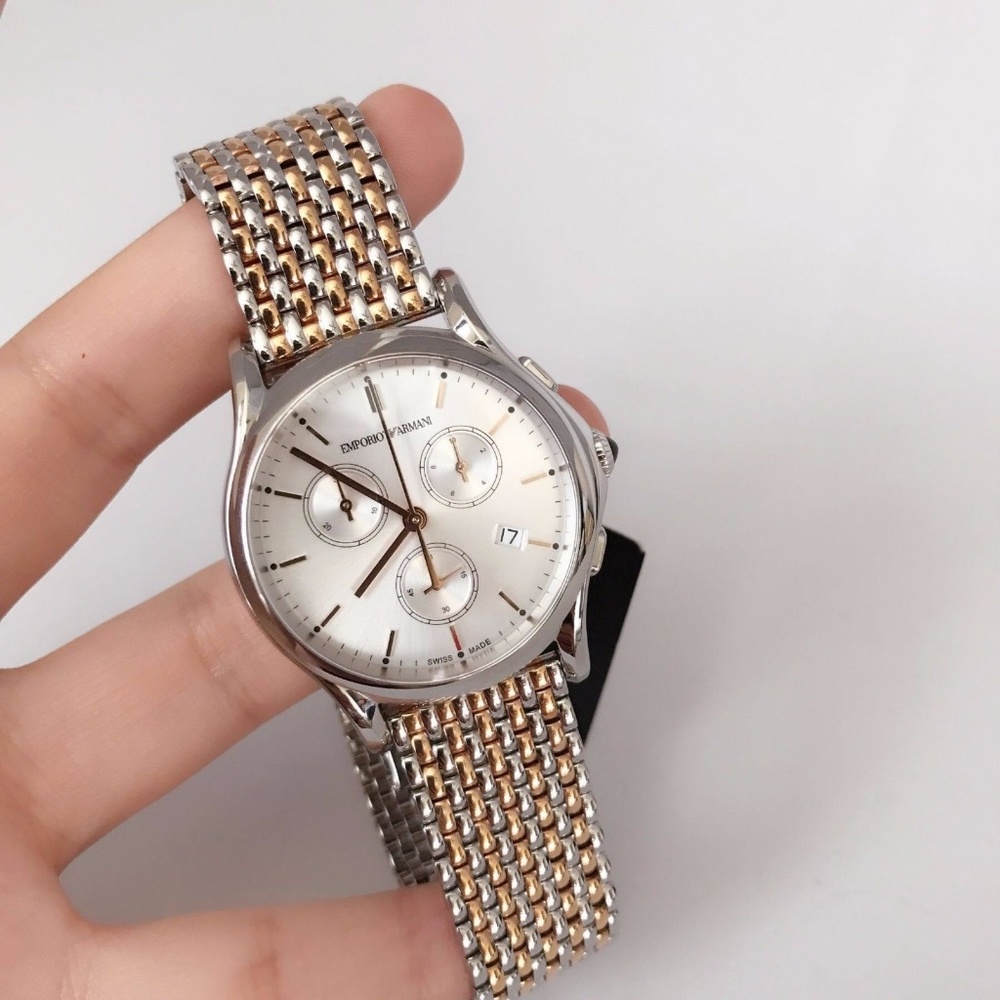 Emporio Armani Swiss Made Chronograph Watch